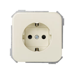 Simon 31432-61 prise de courant Type F Ivoire