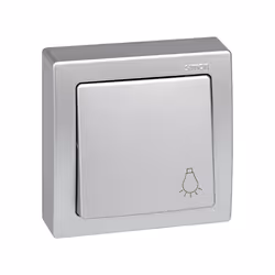 Simon 73018-63 Plaque de commutation et obturateur Aluminium