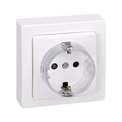 Simon 73041-60 Plaque de commutation et obturateur Blanc