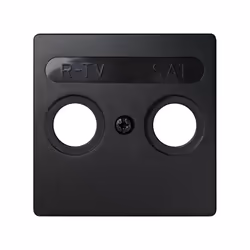 Simon 73097-62, Aluminium, Plastique, Simon 73, TV + SAT, IP20, CE
