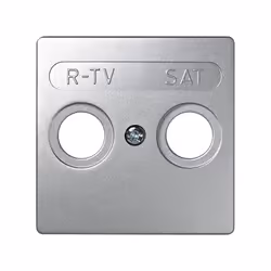 Simon 73097-63, Blanc, Plastique, Simon 73, TV + SAT, IP20, CE