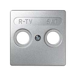 Simon 73097-63 Plaque de commutation et obturateur Blanc