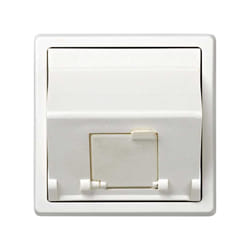 Simon 73585-60 prise de courant RJ-45 Blanc