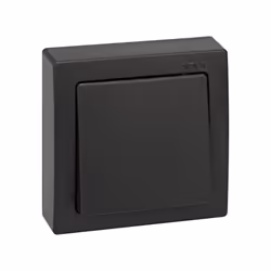 Simon 73610-62 Plaque de commutation et obturateur Graphite