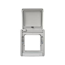 Simon 4400092-035 Plaque de commutation et obturateur Gris