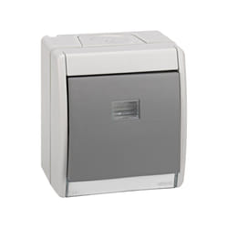 Simon 4490150-035 interrupteur d'éclairage Gris