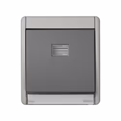 Simon 4490150-035 interrupteur d'éclairage Gris