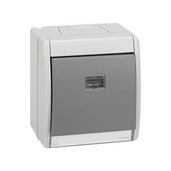 Simon 4490204-035 interrupteur d'éclairage Gris