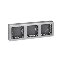 Simon 73630-63 Plaque de commutation et obturateur Aluminium