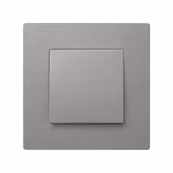 Simon 2705010-063 Plaque de commutation et obturateur Gris