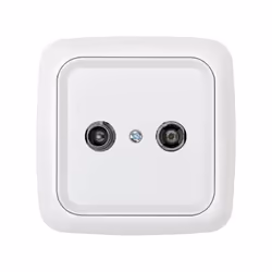Simon 31097-60 Plaque de commutation et obturateur Blanc