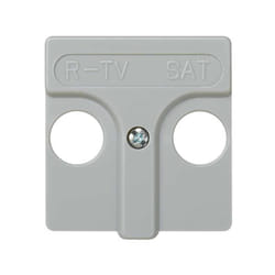 Simon 27097-37 Plaque de commutation et obturateur Gris