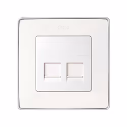 Simon 82006-30 Plaque de commutation et obturateur Blanc