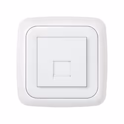 Simon 31085-60 Plaque de commutation et obturateur Blanc