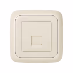 Simon 31085-61 Plaque de commutation et obturateur Ivoire
