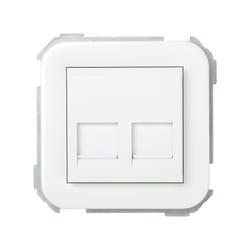 Simon 31089-60 Plaque de commutation et obturateur Blanc