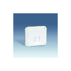 Simon 75585-60 Plaque de commutation et obturateur Blanc