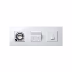 Simon 2700753-030 boitier électrique Blanc
