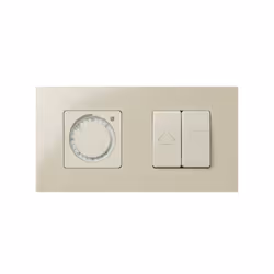 Simon 2700620-031 Plaque de commutation et obturateur Ivoire