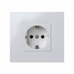 Simon 2791432-030, Type F, Blanc, IP20, CE, 250 V, 16 A