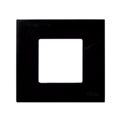Simon 2700617-071 Plaque de commutation et obturateur Noir