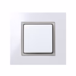 Simon 2700670-112 Plaque de commutation et obturateur Gris
