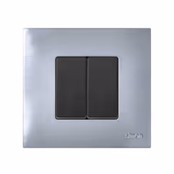 Simon 2710010-038 Plaque de commutation et obturateur Graphite