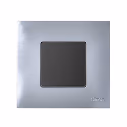 Simon 2720010-038 Plaque de commutation et obturateur Graphite