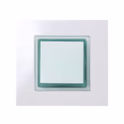 Simon 2720010-111 Plaque de commutation et obturateur Vert