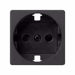 Simon 2700041-038, Graphite, Plastique, Simon 27, Type F, IP20, CE