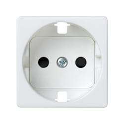 Simon 2700041-060 Plaque de commutation et obturateur Blanc