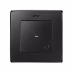 Simon 8200015-038 Plaque de commutation et obturateur Graphite