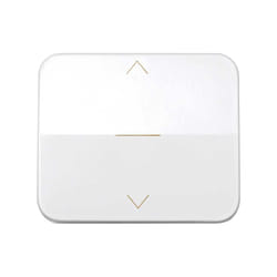 Simon 75033-30 Plaque de commutation et obturateur Blanc