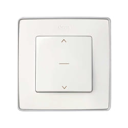 Simon 82033-30 Plaque de commutation et obturateur Blanc