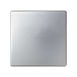 Simon 82033-33 Plaque de commutation et obturateur Aluminium