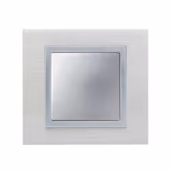 Simon 82033-33 Plaque de commutation et obturateur Aluminium