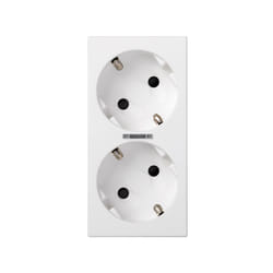 Simon 50010432-030 prise de courant Type F Blanc