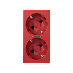 Simon 50010432-037 prise de courant Type F Rouge