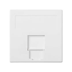 Simon 50000085-030 Plaque de commutation et obturateur Blanc