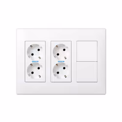 Simon 50010800-030 Plaque de commutation et obturateur
