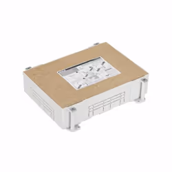Plateau en plastique pour boîte de sol réglable avec 12 éléments de la série Simon 500 Cima en gris. Ce seau en plastique est ...
