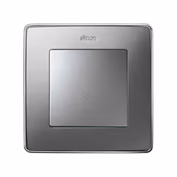 Simon 82010-93 Plaque de commutation et obturateur Aluminium