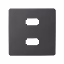 Simon 8201090-038, Graphite, Plastique, Simon 82, USB, IP20, CE