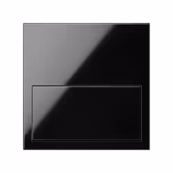 Simon 10000800-138 Plaque de commutation et obturateur Noir