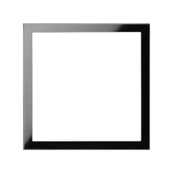 Simon 10000610-138 Plaque de commutation et obturateur Noir