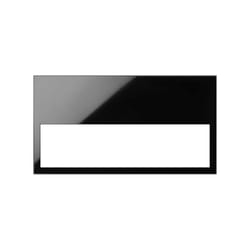 Simon 10001620-138 Plaque de commutation et obturateur Noir