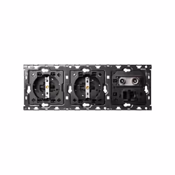 Simon 10010303-039, Type F, CE, 250 V, 5 - 40 °C, 88 mm, 230 mm