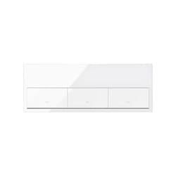 Simon 10020301-130 Plaque de commutation et obturateur Blanc