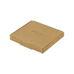 Simon 10001620-238 Plaque de commutation et obturateur Noir