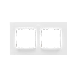 Simon 8200627-090 Plaque de commutation et obturateur Blanc